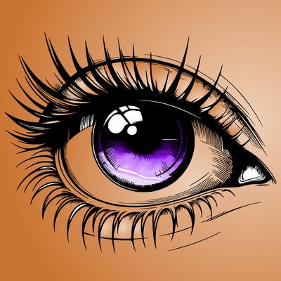 realistic eye