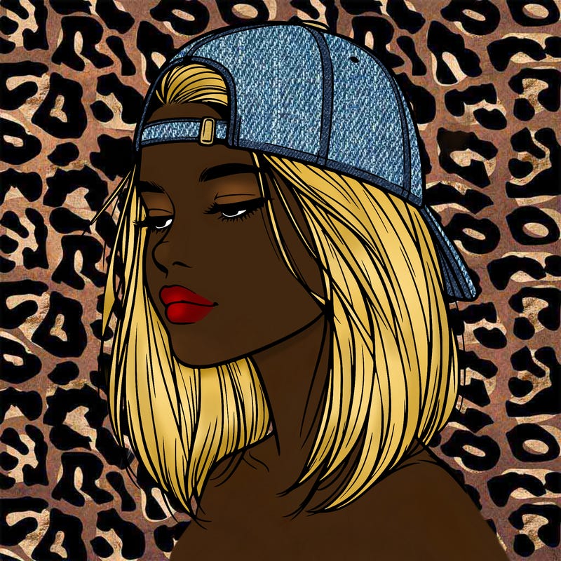 realistic  girl with a backwards hat