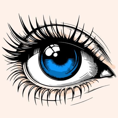 realistic eye
