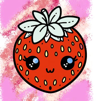 cute strawberry