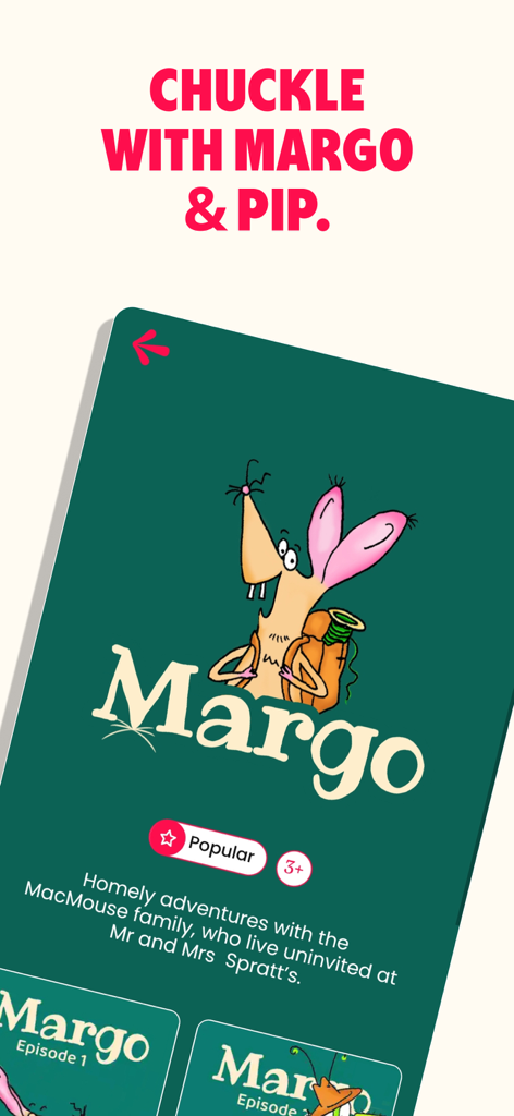 Sooper Books: Kids Audiobooks - Margo Hörgeschichtenserie für Kinder in der Sooper Books App
