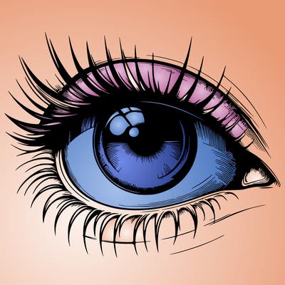 realistic eye