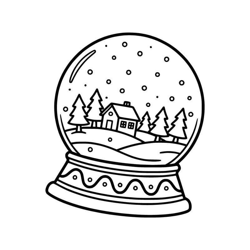 a snow globe