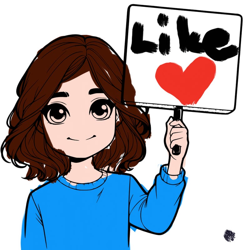 realistic girl holding up a sign