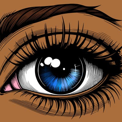 realistic eye