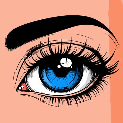 realistic eye