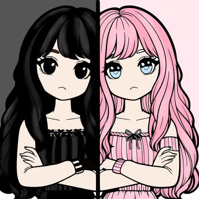 realistic girls split