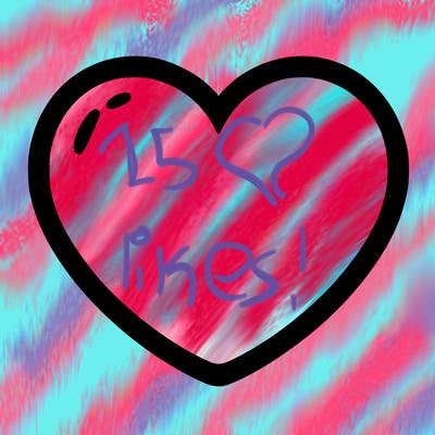 a blank heart