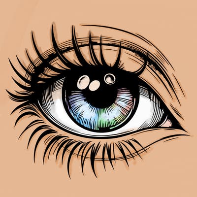 realistic eye