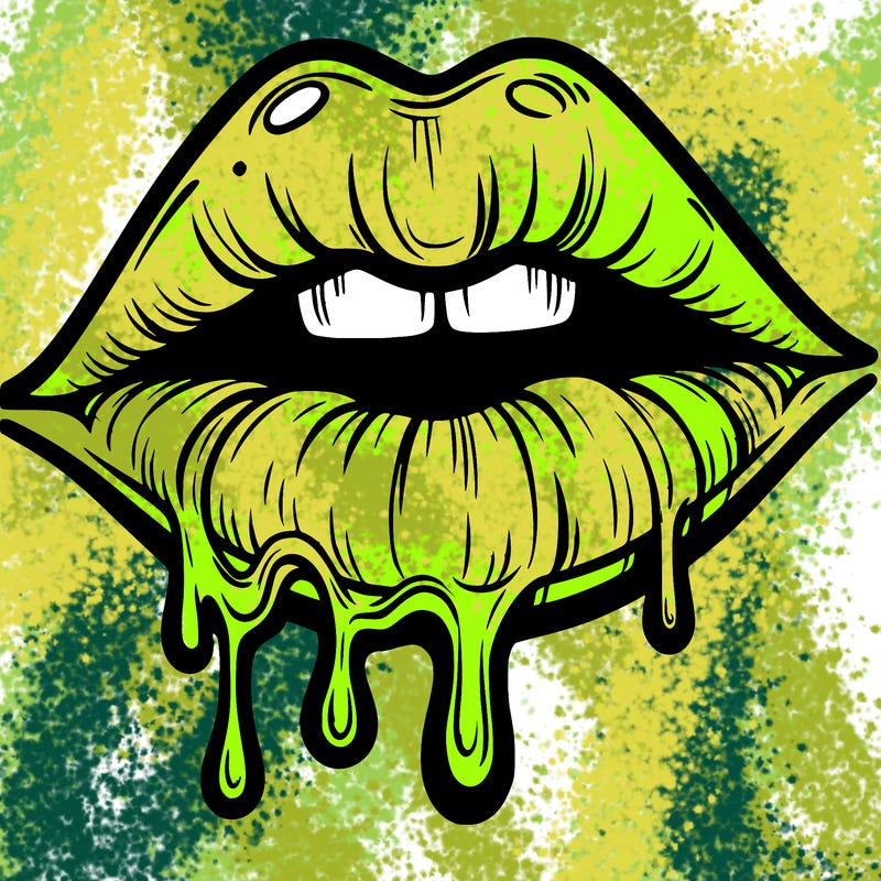 lips that look realistic and drip