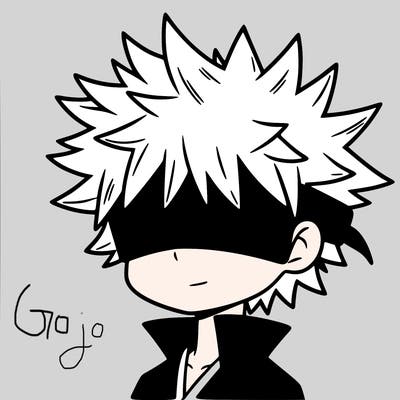 gojo satoru anime character jjk