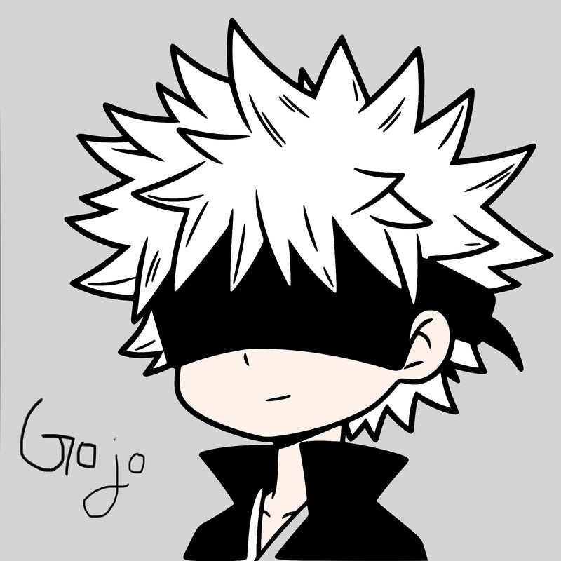 gojo satoru anime character jjk