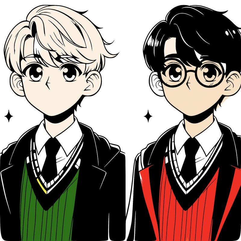 draco  malfoy and harry potter