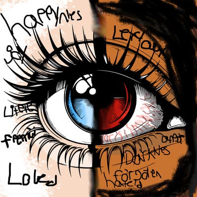 realistic eye