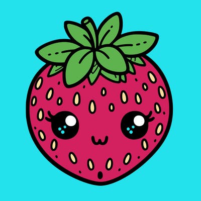 cute strawberry