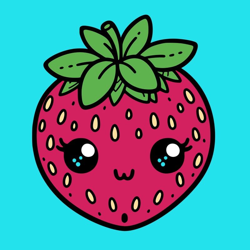 cute strawberry