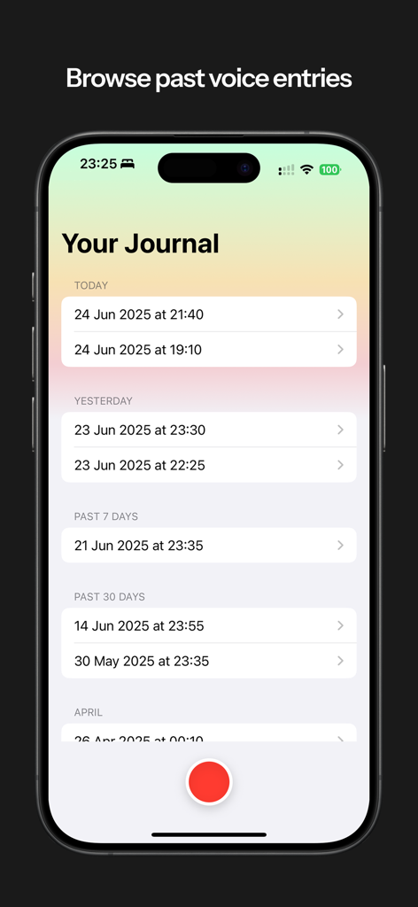 Voice Journal – Whispr - Health & Fitness App | MWM