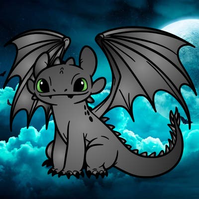 toothless dragon