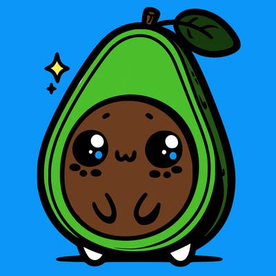 cute avocado