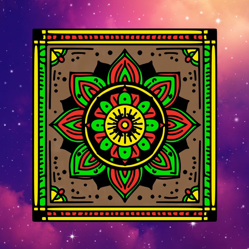 mandala rectangle