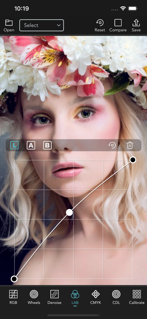 VideoLUT - VideoLUTアプリのプロフェッショナルLABカラーカーブ編集ツール。