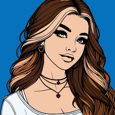 detailed realistic girl