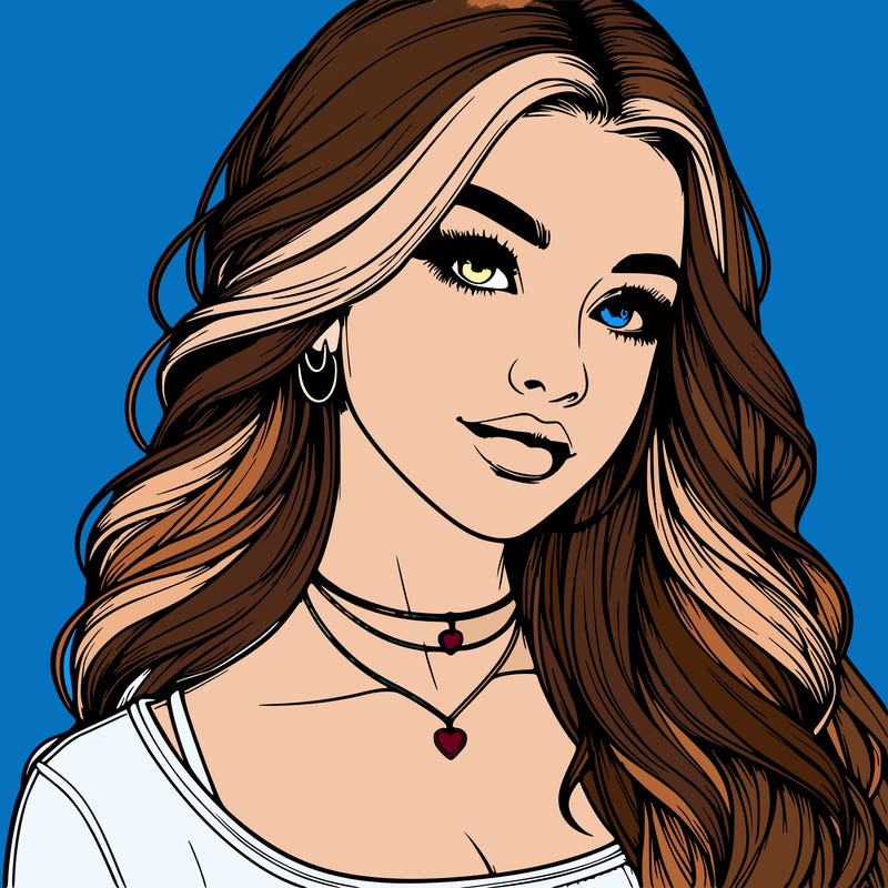 detailed realistic girl