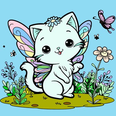 fairy cat