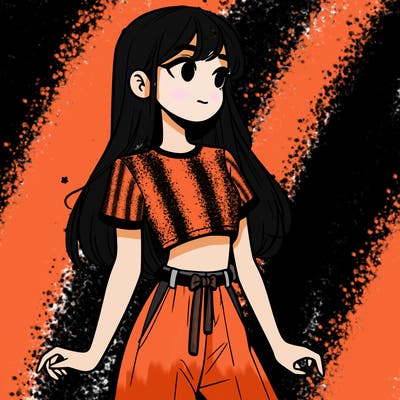 girl in a cute crop top