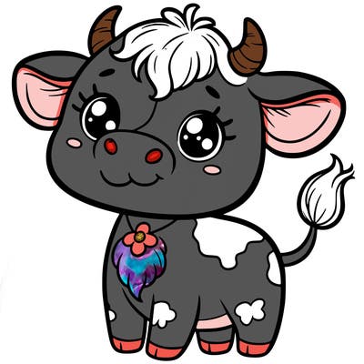 cute cow