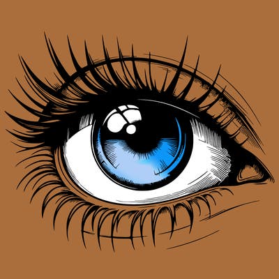 realistic eye