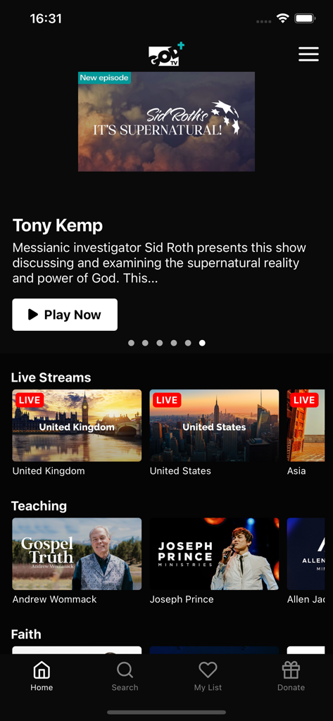 GOD TV - Lifestyle App | MWM