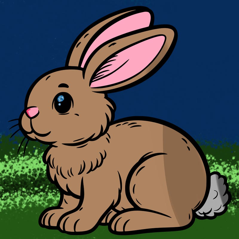 un lapin