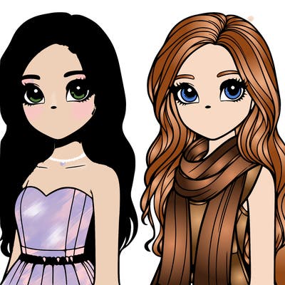 a really realistic picture of a girl -.