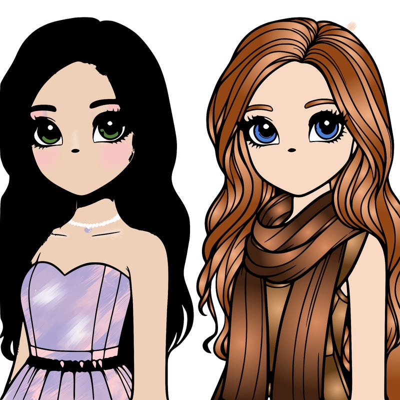 a really realistic picture of a girl -.