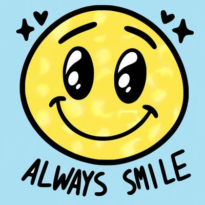 always smile