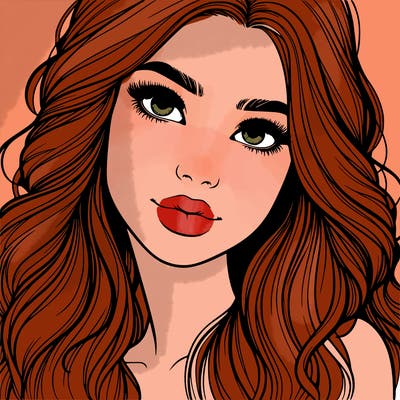 beautiful realistic girl