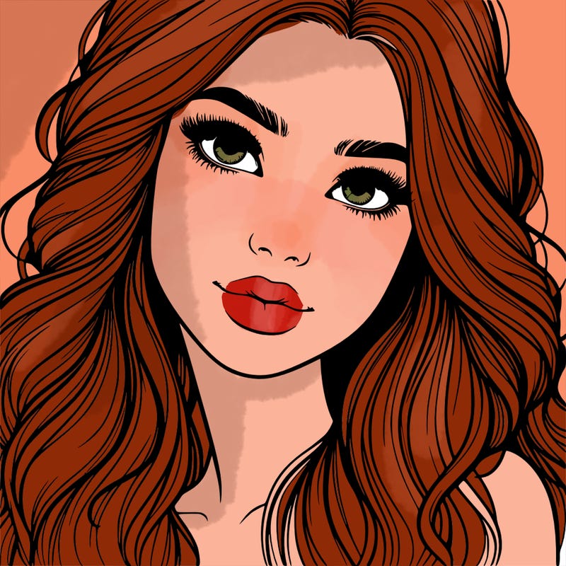 beautiful realistic girl