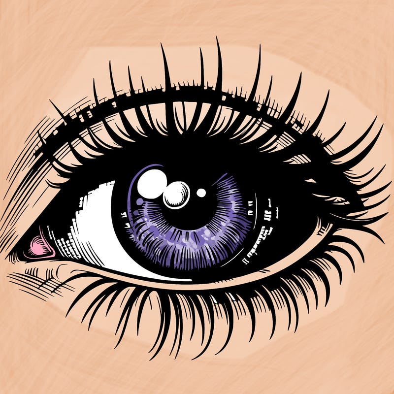 realistic eye.