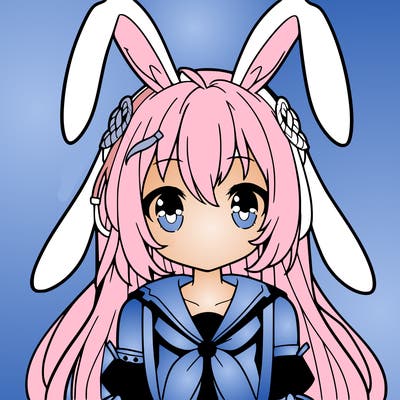 bunny anime girl