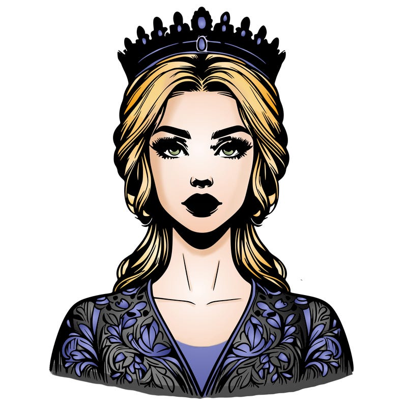 realistic beautiful queen