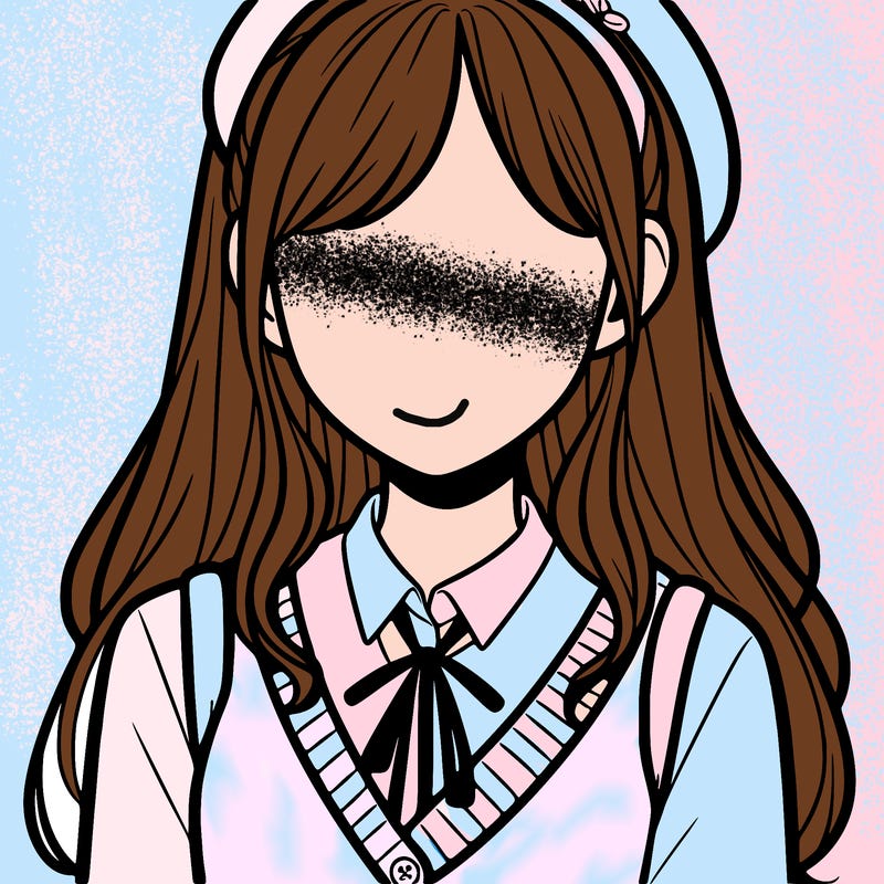 faceless preppy girl