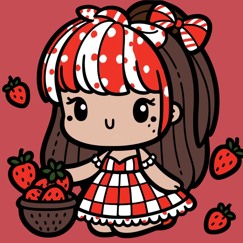 strawberry girl