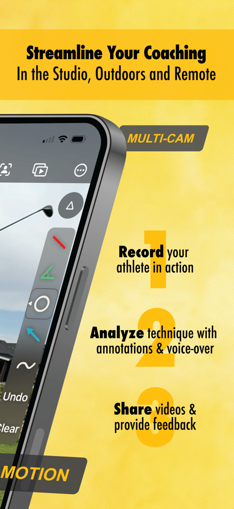 Onform: Video Analysis App - A 3-step guide for sports coaches to record, analyze with annotations, and share video feedback using the Onform app