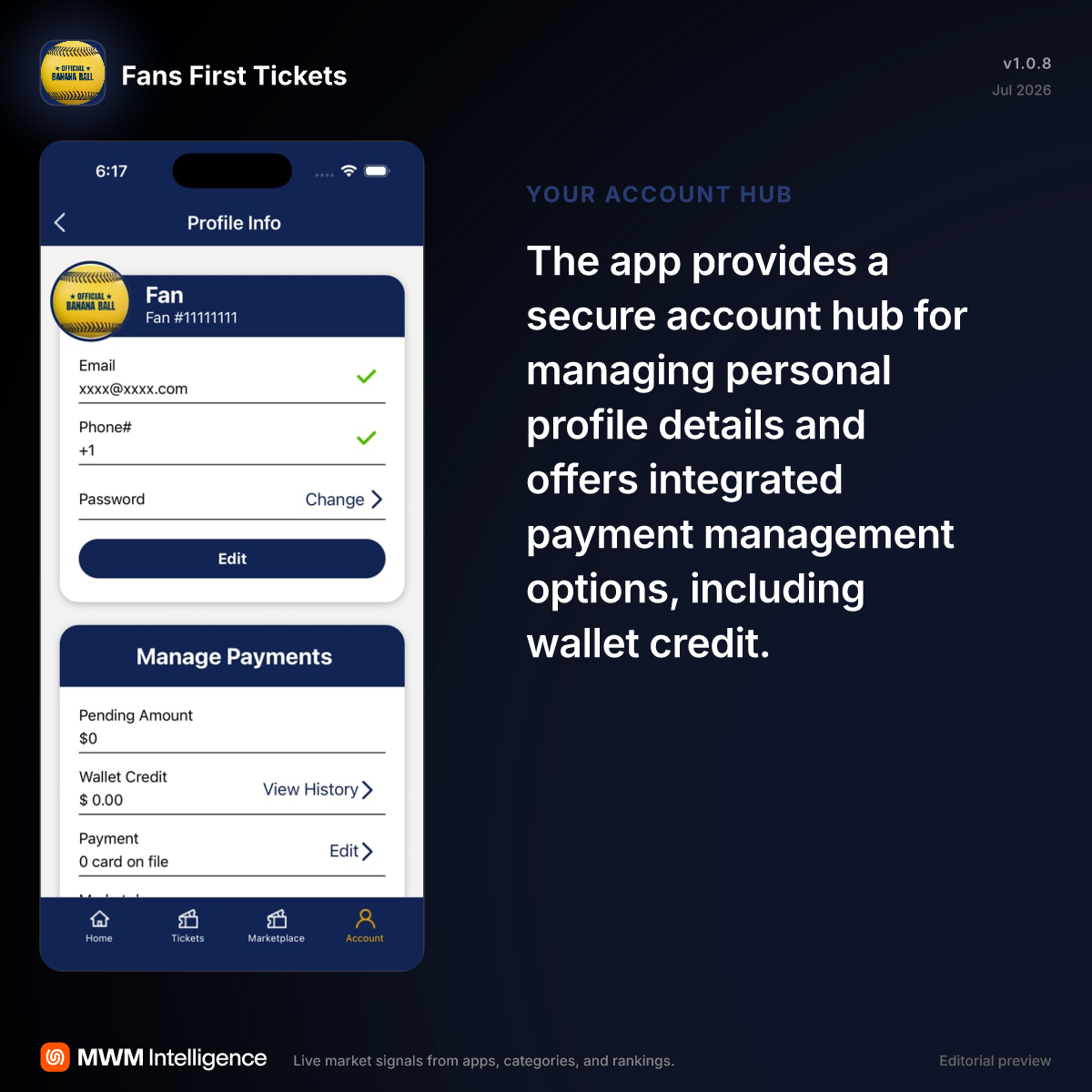 Fans First Tickets - Sports App | MWM