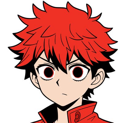 boy, anime character