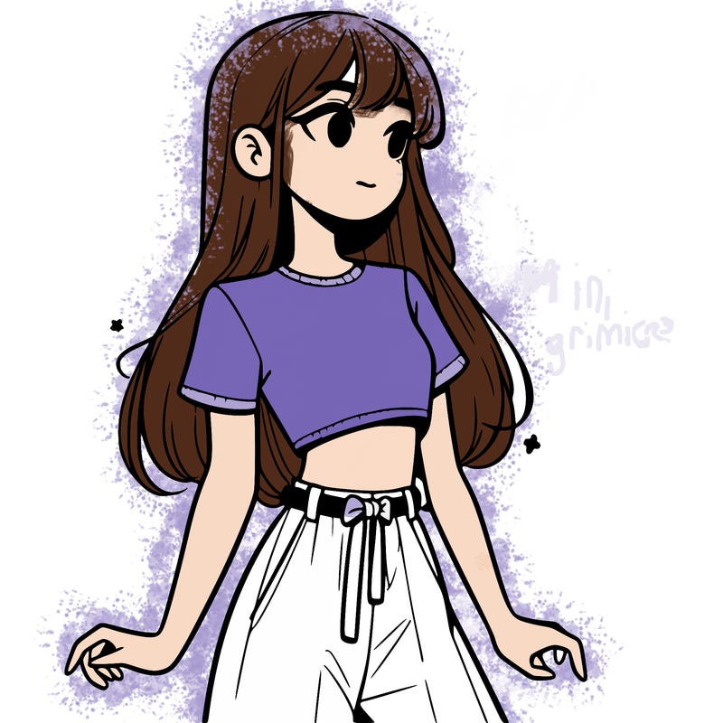 girl in a cute crop top