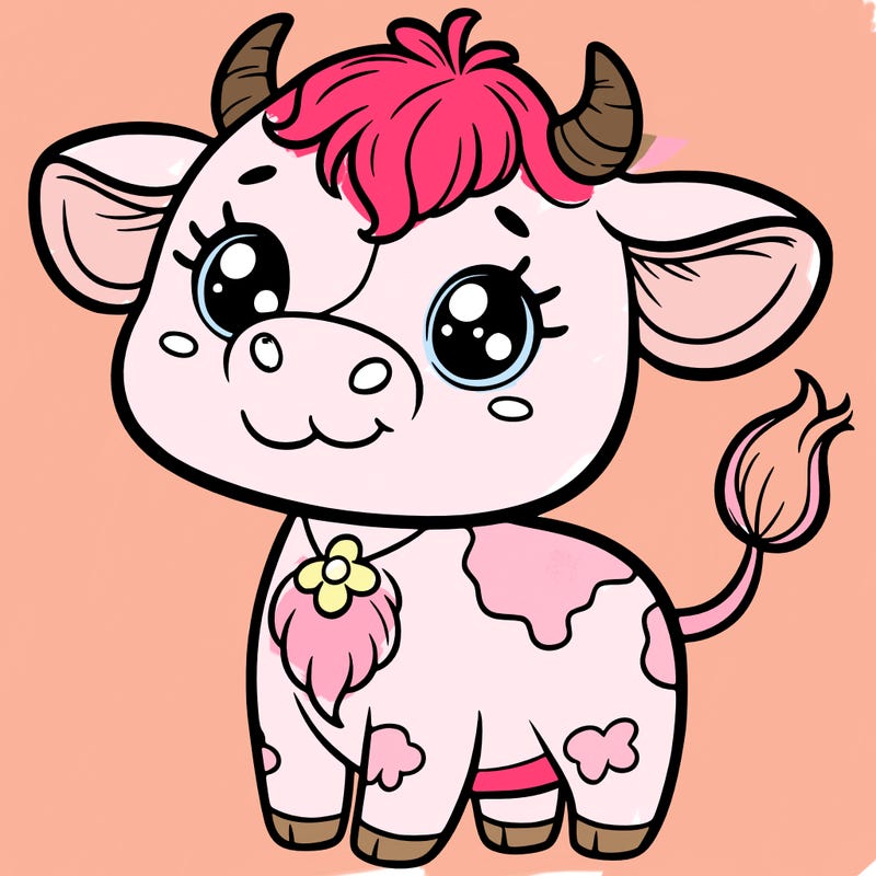 cute cow