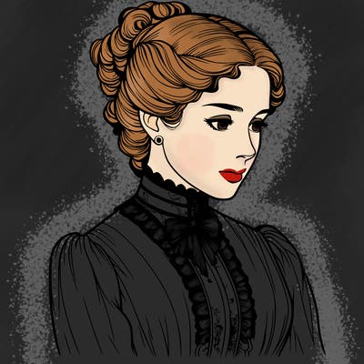 realistic victorian woman