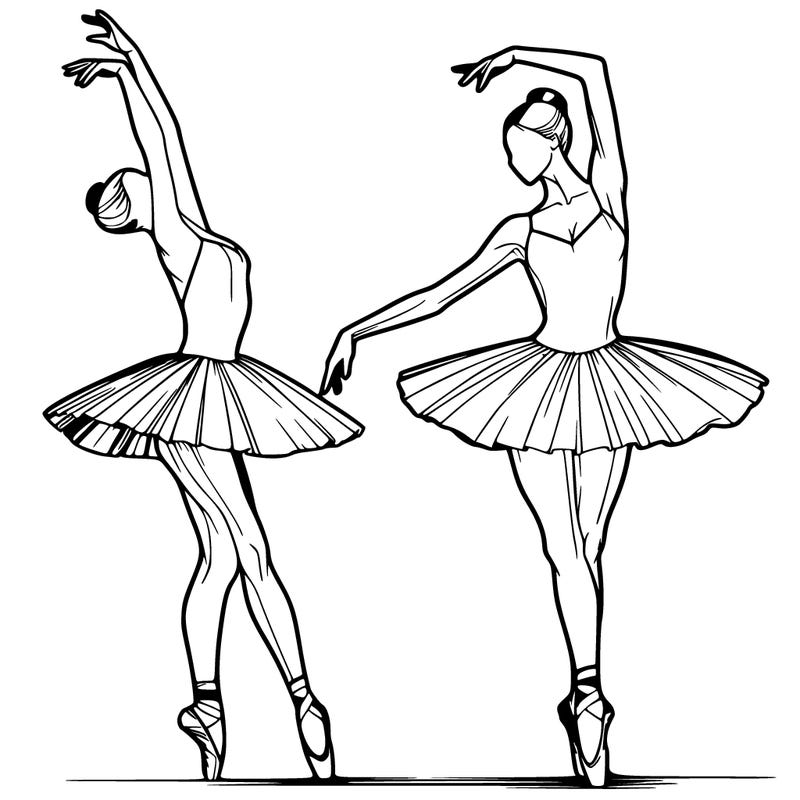 a realistic ballet dancer